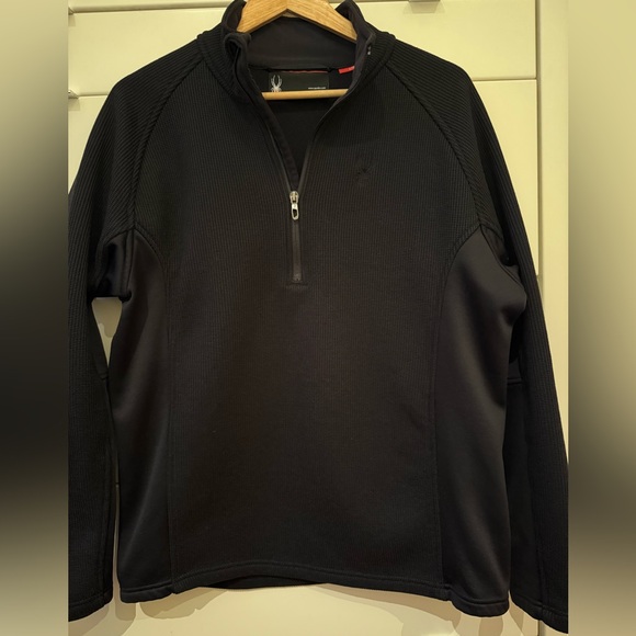 Spyder Men’s Half-Zip Sweater – Size Large - Picture 3 of 6